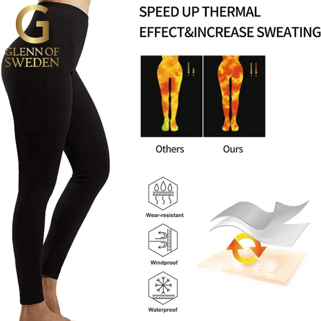 High Waist Compression Leggings – Viktminskning & Shaping - Glenn of SWEDEN