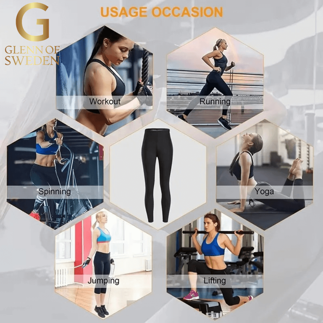 High Waist Compression Leggings – Viktminskning & Shaping - Glenn of SWEDEN